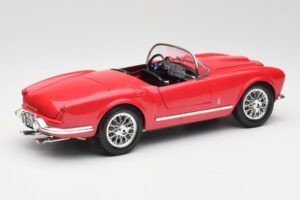 Lancia Aurelia B24 Spider Červený Bburago 1:18 3010 Kov – obrázek 3 z 8