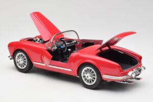 Lancia Aurelia B24 Spider Červený Bburago 1:18 3010 Kov – obrázek 5 z 8