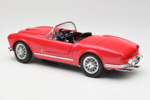 Lancia Aurelia B24 Spider Červený Bburago 1:18 3010 Kov – obrázek 7 z 8