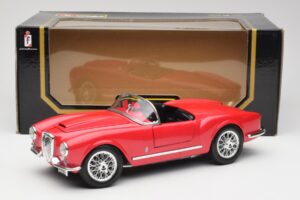 Lancia Aurelia B24 Spider Červený Bburago 1:18 3010 Kov – obrázek 8 z 8