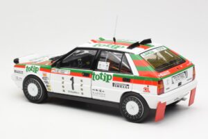 Lancia Delta HF 4WD #1 D. Cerrato Totip Rally Targa Florio 1987 Kyosho 1:18 08960C Kov – obrázek 7 z 8