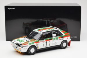 Lancia Delta HF 4WD #1 D. Cerrato Totip Rally Targa Florio 1987 Kyosho 1:18 08960C Kov – obrázek 8 z 8