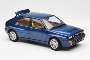 Lancia Delta HF Integrale Evo II Modrý Kyosho 1:18 08341BL Kov – obrázek 6 z 8