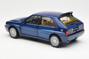 Lancia Delta HF Integrale Evo II Modrý Kyosho 1:18 08341BL Kov – obrázek 7 z 8