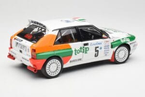 Lancia Delta HF Integrale Evo II Totip #5 A. Aghini / S. Farnocchia Rally Monte Carlo 1993 Kyosho 1:18 08348F Kov – obrázek 3 z 8