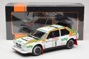 Lancia Delta S4 #8 D. Cerrato / G. Cerri Rally San Remo 1986 IXO 1:18 18RMC133 Kov – obrázek 6 z 6