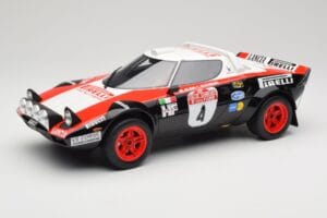 Lancia Stratos HF Gr.4 Černý #0 M. Alen / I. Kivimäki Rally San Remo 1978 Otto 1:12 G088 Pryskyřice