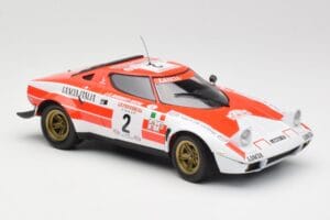 Lancia Stratos HF #2 J-B. Andruet / Biche Winners Tour de Corse 1974 Minichamps 1:18 155741702 Kov – obrázek 4 z 6