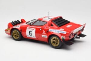Lancia Stratos HF #6 B. Darniche / A. Mahé Winners Tour de France Automobile 1975 Minichamps 1:18 155751706 Kov – obrázek 5 z 6