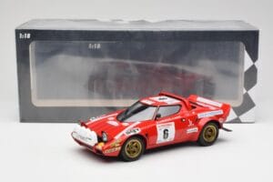 Lancia Stratos HF #6 B. Darniche / A. Mahé Winners Tour de France Automobile 1975 Minichamps 1:18 155751706 Kov – obrázek 6 z 6