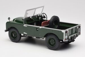 Land Rover 88 Series 1 Open Top Tmavě Zelený MCG 1:18 MCG18367 Kov – obrázek 4 z 6