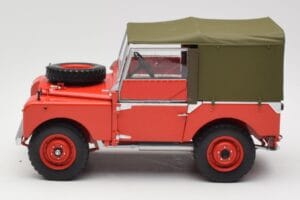 Land Rover 88 Series I Červený Minichamps 1:18 150168910 Kov – obrázek 4 z 8