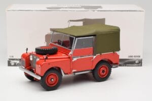 Land Rover 88 Series I Červený Minichamps 1:18 150168910 Kov – obrázek 8 z 8