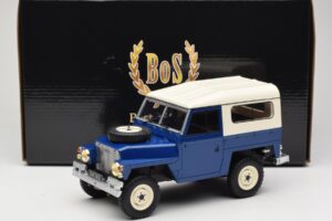 Land Rover Lightweight Series III Tmavě Modrý BoS Models 1:18 BOS382 Pryskyřice – obrázek 6 z 6