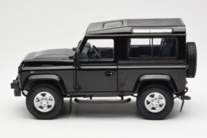 Land Rover Defender 90 Santorini Černý Metalíza Kyosho 1:18 08901BK Kov – obrázek 4 z 8
