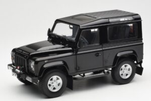 Land Rover Defender 90 Santorini Černý Metalíza Kyosho 1:18 08901BK Kov