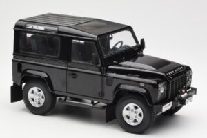 Land Rover Defender 90 Santorini Černý Metalíza Kyosho 1:18 08901BK Kov – obrázek 6 z 8