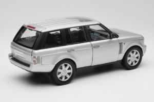 Land Rover Range Rover L322 Stříbrný Welly 1:18 12536W Kov – obrázek 3 z 8