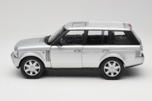 Land Rover Range Rover L322 Stříbrný Welly 1:18 12536W Kov – obrázek 4 z 8