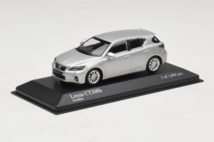 Lexus CT200h Stříbrný Minichamps 1:43 410166001 Kov – obrázek 2 z 4