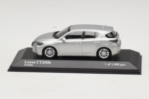 Lexus CT200h Stříbrný Minichamps 1:43 410166001 Kov