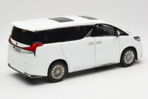 Lexus LM300h White Pearl Kyosho 1:18 08963WP Kov – obrázek 3 z 8