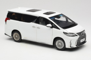 Lexus LM300h White Pearl Kyosho 1:18 08963WP Kov – obrázek 6 z 8