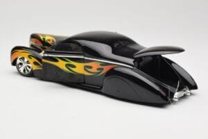 Lincoln Zephyr Scrape Custom Černý s Plameny Hot Wheels 1:18 57319 Kov – obrázek 5 z 8