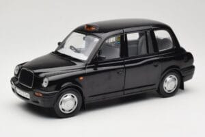 London Taxi TX1 Černý Sun Star 1:18 1120 Kov