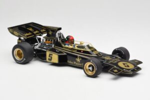 Lotus 72D #5 E. Fittipaldi John Player Special GP Spain 1972 MCG 1:18 MCG18610F Kov – obrázek 2 z 6