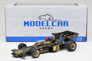 Lotus 72D #5 E. Fittipaldi John Player Special GP Spain 1972 MCG 1:18 MCG18610F Kov – obrázek 6 z 6