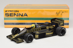 Lotus 98T Renault #12 A. Senna Team Lotus 1986 Minichamps 1:18 540861812 Kov – obrázek 7 z 7