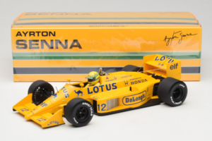 Lotus 99T Honda #12 A. Senna Team Lotus 1987 Minichamps 1:18 540871812 Kov – obrázek 7 z 7