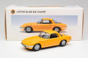 Lotus Elan S/E Racing Žlutý AUTOart 1:18 75352 Kov – obrázek 8 z 8