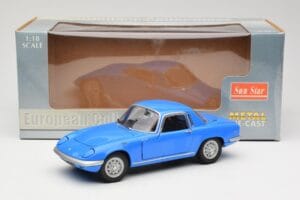 Lotus Elan S3 Modrý Sun Star 1:18 4072 Kov – obrázek 8 z 8