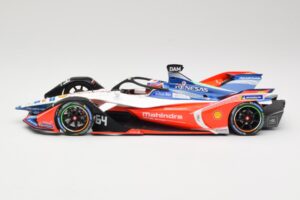 Mahindra M5Electro Mahindra Racing #64 J. D'Ambrosio Formula E Season 5 2019 Minichamps 1:18 114180064 Kov – obrázek 3 z 6