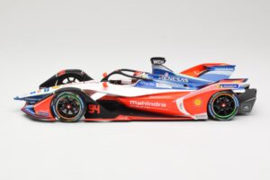 Mahindra M5Electro Mahindra Racing #94 F. Rosenqvist Formula E Season 5 2019 Minichamps 1:18 114180094 Kov – obrázek 3 z 6