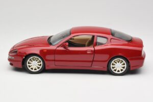 Maserati 3200 GT Tmavě Červený Bburago 1:18 3341-M2 Kov – obrázek 4 z 8