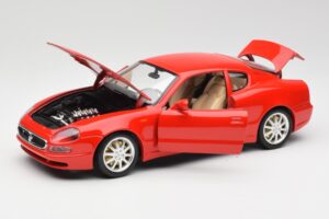 Maserati 3200 GT Červený Bburago 1:18 3341 Kov – obrázek 2 z 8