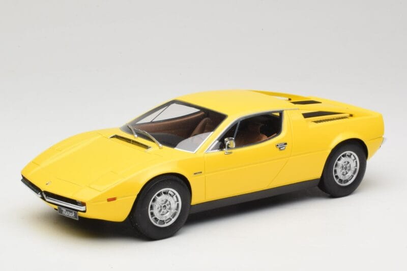 Maserati Merak Žlutý Minichamps 1:18 107123760 Pryskyřice