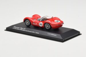 Maserati Tipo 61 #98 C. Shelby Times Mirror Grand Prix Riverside 1960 Minichamps 1:43 400601298 Kov – obrázek 3 z 4