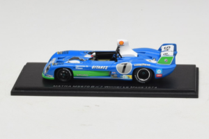 Matra MS670C #7 H. Pescarolo / G. Larrousse Matra-Simca 24 Hours of Le Mans Winner 1974 Spark 1:43 43LM74 Pryskyřice