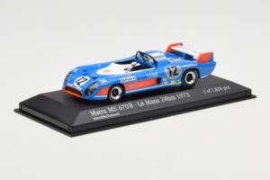 Matra Simca MS670B #12 J-P. Beltoise / J-P. Jabouille / J-P. Jaussaud 24 Hours of Le Mans 1973 Minichamps 1:43 430731112 Kov – obrázek 2 z 4