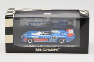 Matra Simca MS670B #12 J-P. Beltoise / J-P. Jabouille / J-P. Jaussaud 24 Hours of Le Mans 1973 Minichamps 1:43 430731112 Kov – obrázek 4 z 4