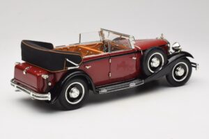 Maybach DS8 Zeppelin Červený Anson 1:18 30413 Kov – obrázek 3 z 8