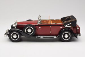 Maybach DS8 Zeppelin Červený Anson 1:18 30413 Kov – obrázek 4 z 8