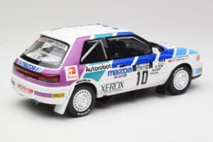 Mazda 323 GTX #10 T. Makinen / S. Harjanne 1000 Lakes Rally 1991 Otto 1:18 OT1099 Pryskyřice – obrázek 2 z 6