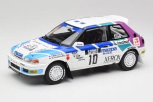Mazda 323 GTX #10 T. Makinen / S. Harjanne 1000 Lakes Rally 1991 Otto 1:18 OT1099 Pryskyřice