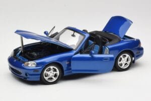 Mazda MX-5 NA 10th Anniversary Blue Metallic Gate 1:18 01071 Kov – obrázek 2 z 8