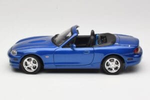 Mazda MX-5 NA 10th Anniversary Blue Metallic Gate 1:18 01071 Kov – obrázek 4 z 8